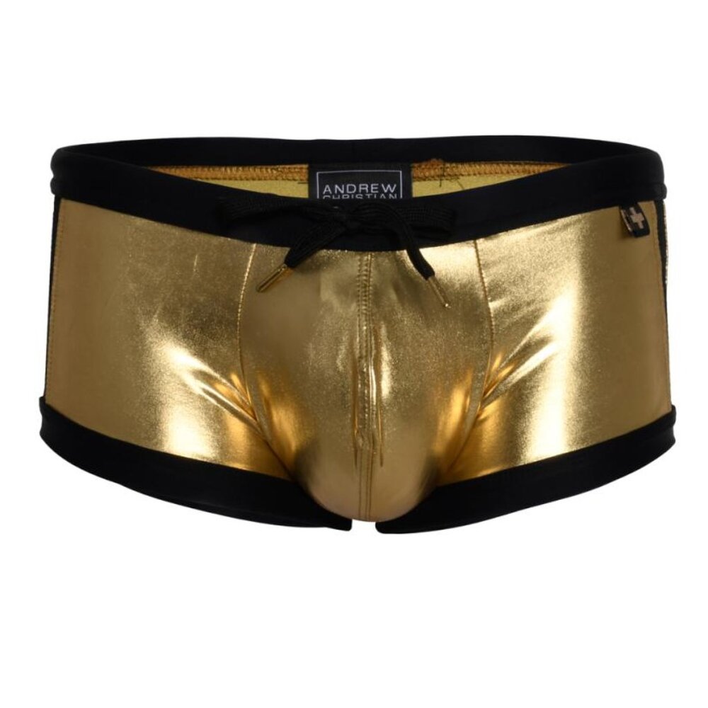 7885 Andrew Christian Golden Boy Trunk 2021